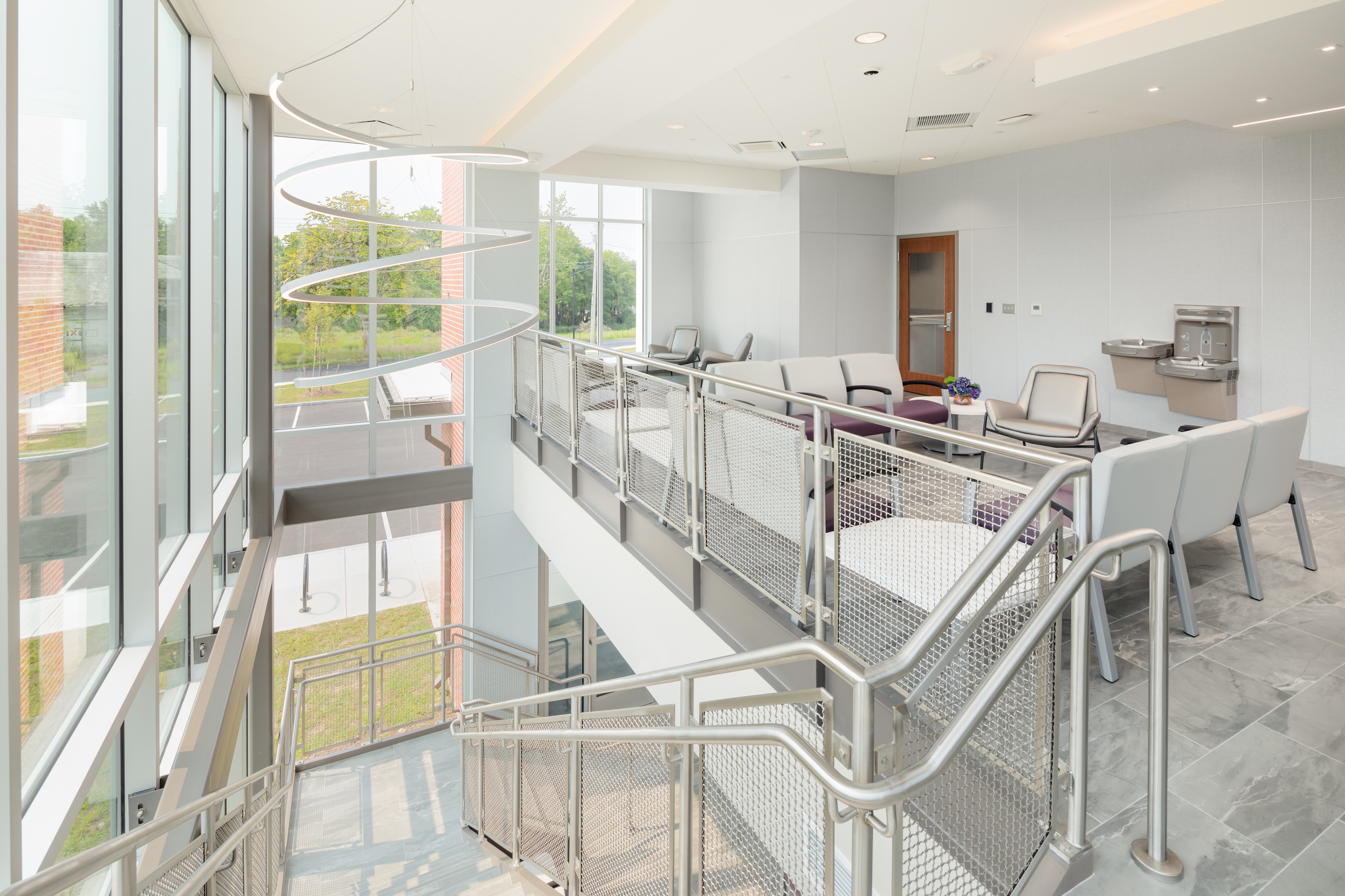 Spectrum Admissions Building Stair
